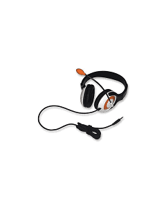 AVID AE-55 Headset with 3.5mm Jack Plug in Orange