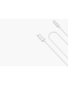 Cygnett USB to Micro USB - 1M Round Soft Rubber Cable - White
