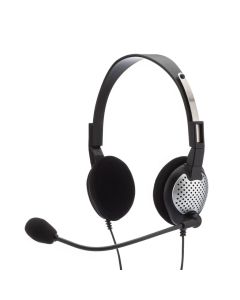 Andrea Communications NC-185VM Stereo Computer Headset with Volume/Mute Controls with USB C Connector