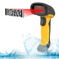 Adesso Antimicrobial, Waterproof, Industry 2D Barcode Scanner (USB)