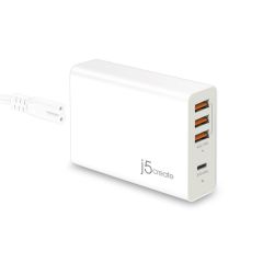 J5 Create JUP4263 63W PD USB™ 4-Port PD Super Charger